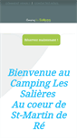 Mobile Screenshot of camping-les-salieres.com